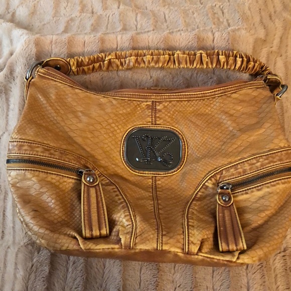 Kathy Van Zeeland Handbags - Kathy Van Zeeland Mustard Casual Handbag